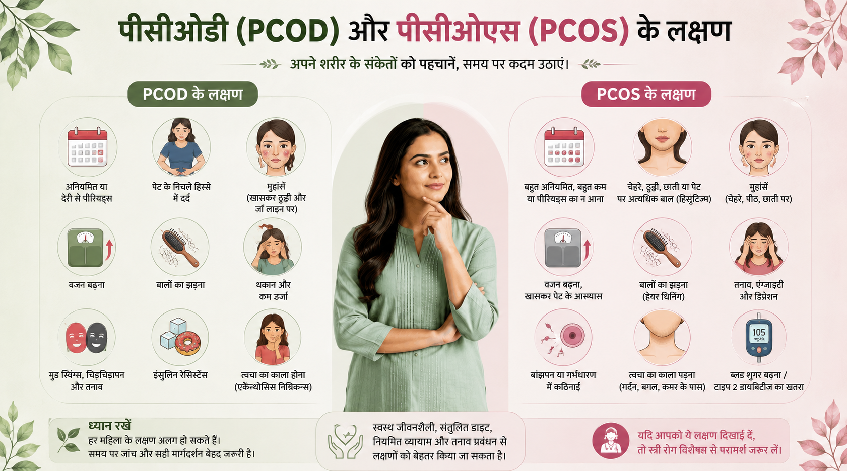 PCOD and PCOS Symptoms