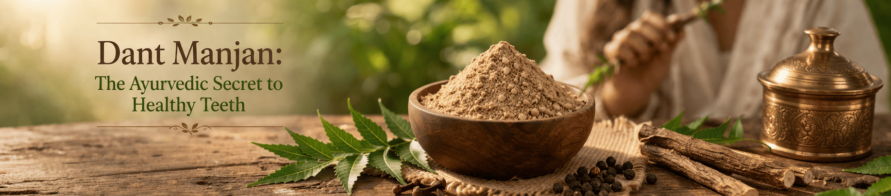 Dant Manjan in Ayurveda: The Complete Guide to Natural Oral Care